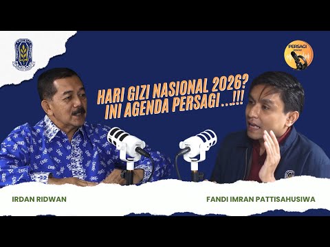 Hari Gizi Nasional 2026?? Ini Agenda PERSAGI Kabupaten Pacitan!!! | PERSAGI Kabupaten Pacitan PODCAST Eps. 16